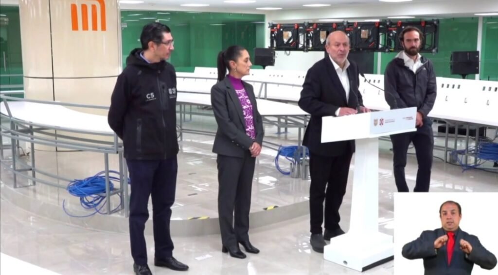 Sheinbaum Presenta Nuevo Cerebro Del Metro De Seguridad Garantizada