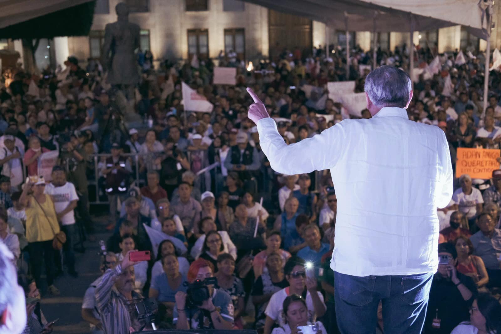 Este movimiento se construirá de suela sudor y saliva Adán Augusto López