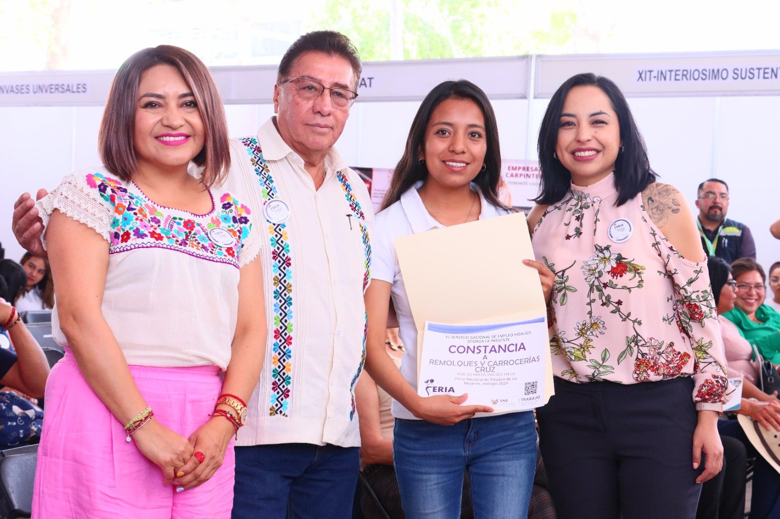 La Feria Nacional de Empleo de las Mujeres Hidalgo 2024 llegó a Tizayuca