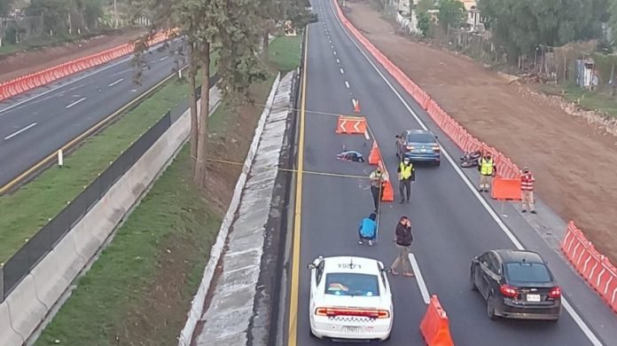 Motociclista accidente