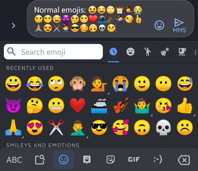 Emojis Google