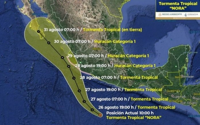 Tormenta tropical Nora