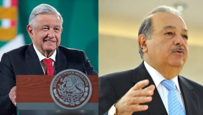 AMLO SLIM Tren Maya