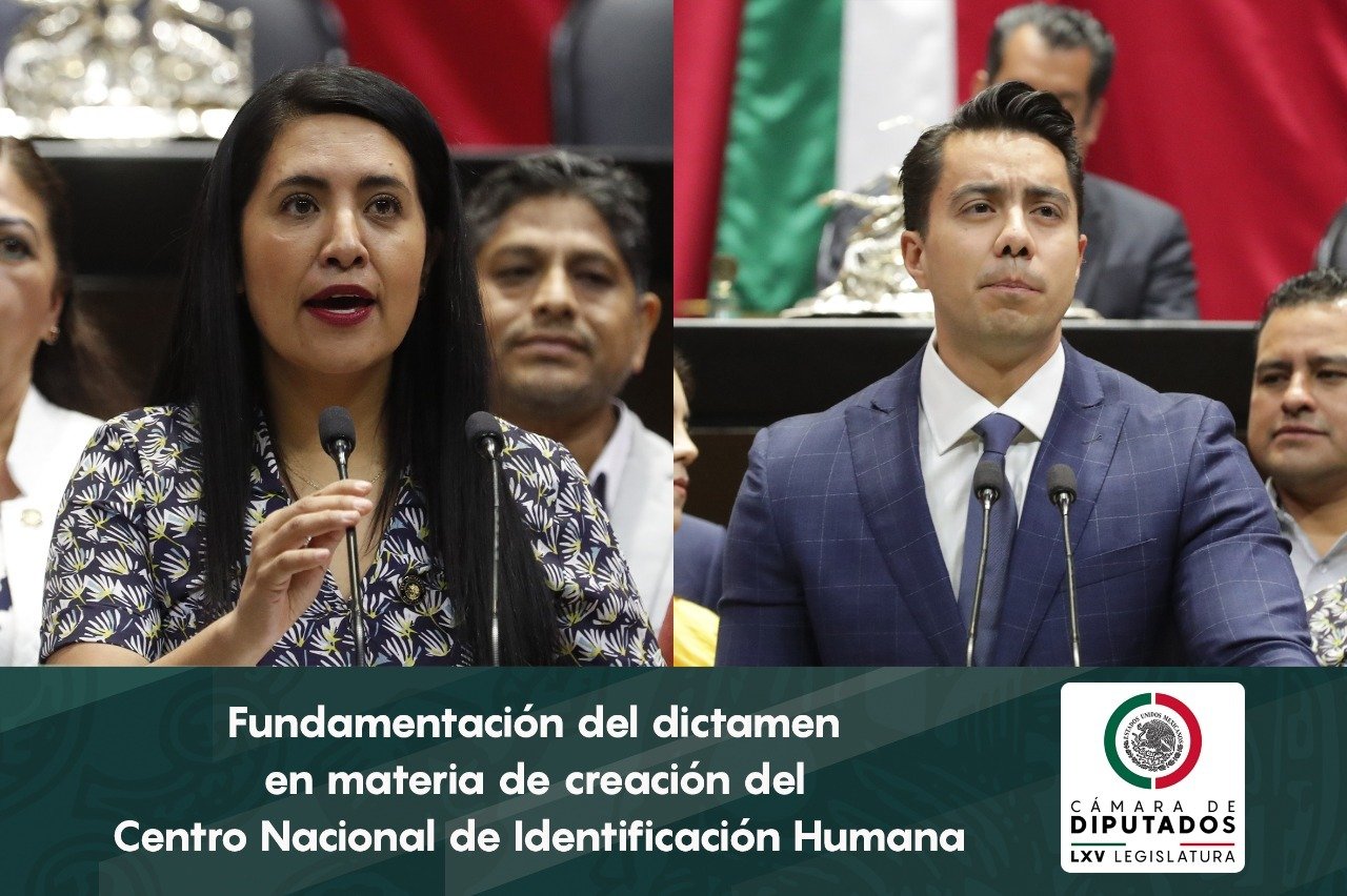 Comisiones Fundamentan Dictamen Que Crea El Centro Nacional De Identificación Humana Énfasis 4956