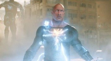 Dwayne Johnson y el elenco de “Black Adam” en su visita a la