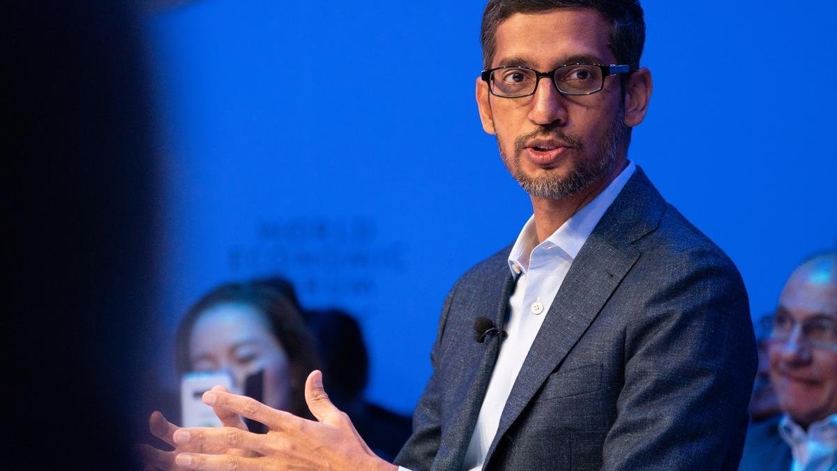 consejero delegado de Alphabet, Sundar Pichai