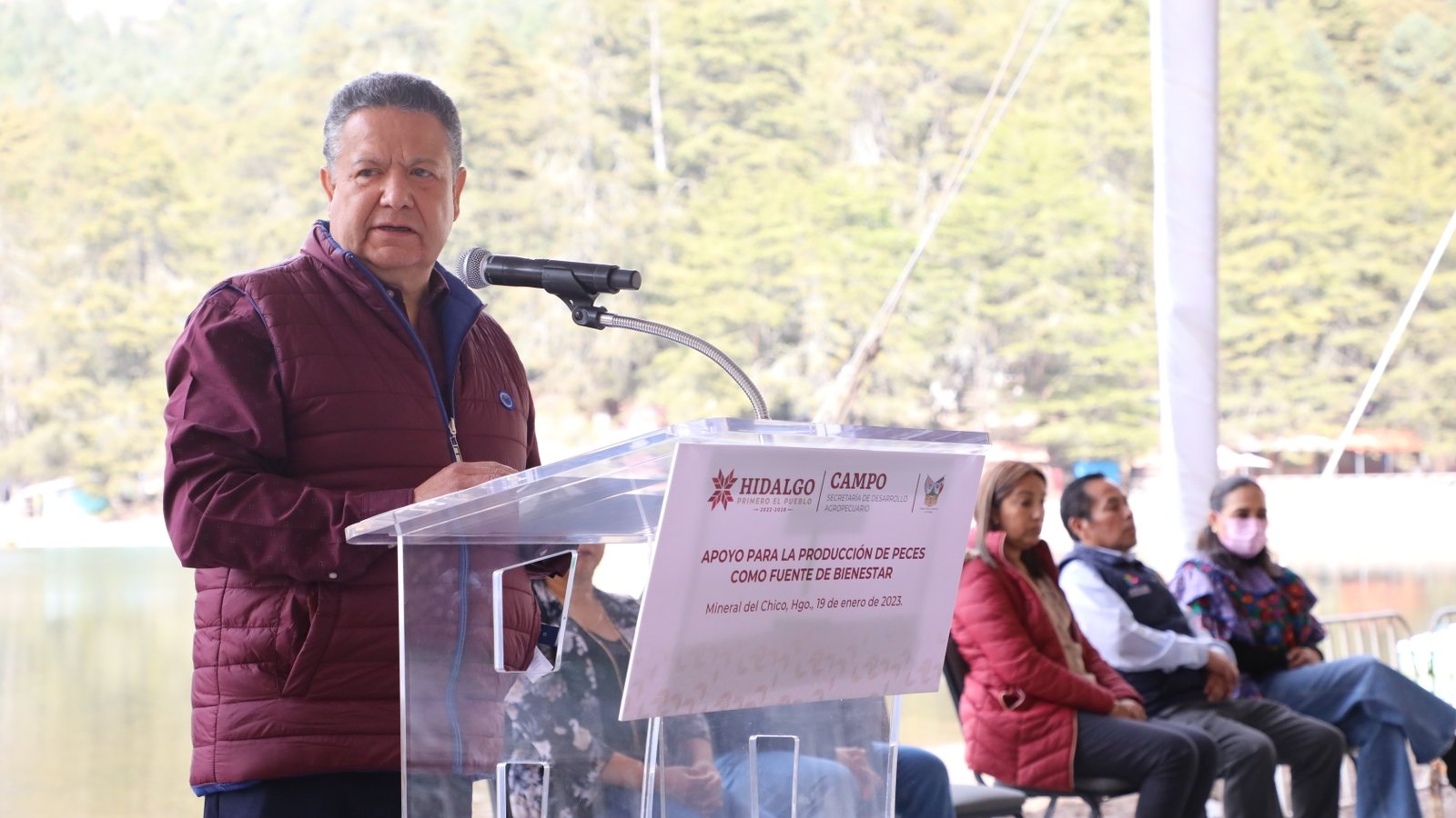Desde hace más de 20 años ningún gobernador visitaba la presa de “El Cedral” 