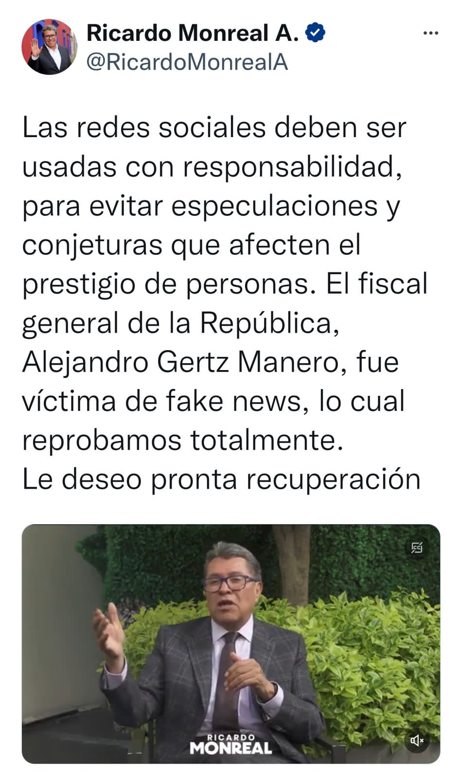 ricardo monreal redes
