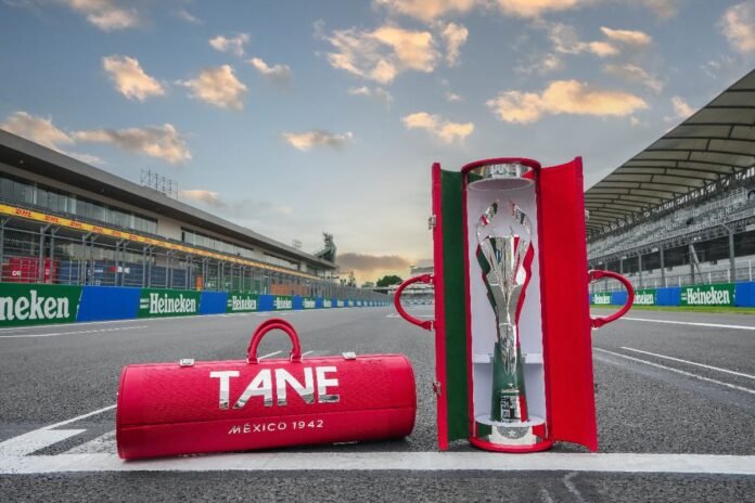 El brillo de Tane en el México GP 2023; el trofeo que se ha convertido en símbolo de la F1ESTA